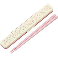 【日本製】スケーター 抗菌 音の鳴らない箸・箸箱セット こぎみゅん フラワーリース サンリオ ランチグッ…