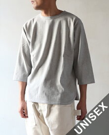 FilMelange フィルメランジェ カットソー メンズ レディース REYNARD - LT.MELANGE レイナード 反毛天竺 七分袖 Tシャツ 1001211 送料無料 メール便可