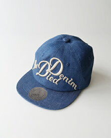 KAPITAL キャピタル キャップ メンズ 11.5ozデニムベースボールCAP (The Denim Died刺繍) LOW K2503XH518 送料無料