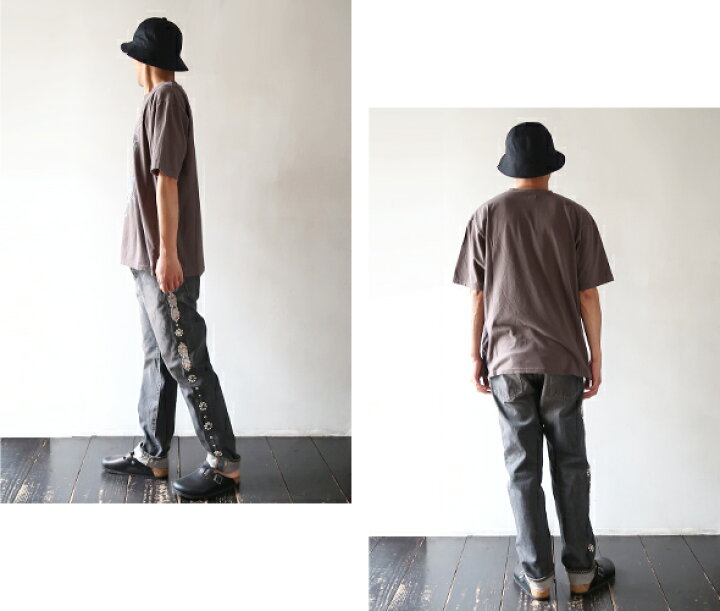 楽天市場】KAPITAL キャピタル カットソー メンズ 20/-天竺クルーT 