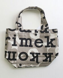 marimekko マリメッコ トートバッグ レディース kioski Pieni Ahkera Uni Logo Mini Tote Bag 52233291685 送料無料