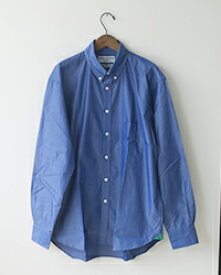 James Mortimer ジェームス・モルティマー シャツ メンズ Long Sleeve B.D. Shirt - Comfort Fit - BLUE ロングスリーブボタンダウンシャツ JM-26 送料無料