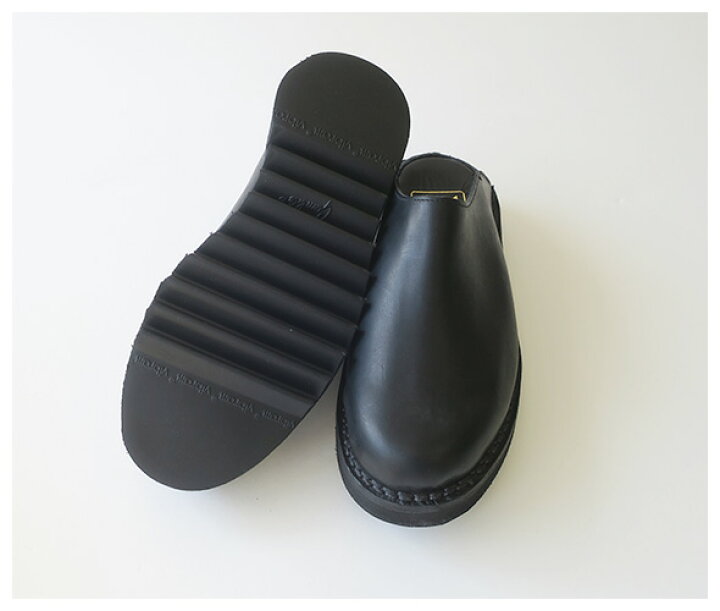 楽天市場】Vernacolo ベルナコーロ サボ メンズ VACHETTA FIORE NERO 