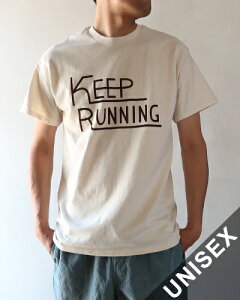THE DAY ON THE BEACH �U�f�C�I���U�r�[�` �J�b�g�\�[ �����Y ���f�B�[�X Short Sleeve-T Flocky Keep Running ���� T�V���c TD-260033 �������� ���[���։�