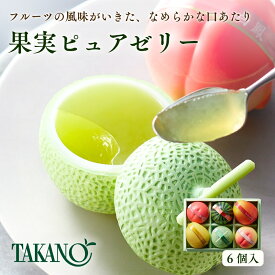 公式 新宿高野 果実ピュアゼリー6入S