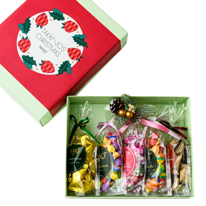 楽天市場 新宿高野 クリスマススイーツボックスef 果物 フルーツ チョコレート おしゃれ ギフト プレゼント お取り寄せスイーツ くだもの 詰め合わせ セット 手土産 新宿高野楽天市場店