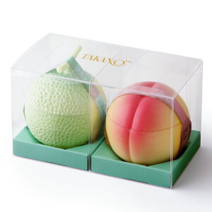 公式 新宿高野 果実ピュアゼリー2入EA(マスクメロン、白桃)| フルーツゼリー おしゃれ ギフト 内祝い プレゼント お祝い お礼 スイーツ 詰め合わせ セット 高級 果物ゼリー 果実型 お中元