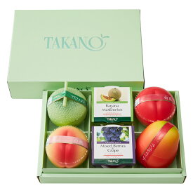 公式 新宿高野 果実ピュアゼリー＆クリスタルデュオEB | フルーツゼリー おしゃれ ギフト 内祝い プレゼント お祝い お礼 詰め合わせ セット 高級 果物ゼリー 高野フルーツ 果実型 卒業 入学 ご褒美 自分用