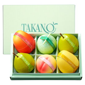 公式 新宿高野 果実ピュアゼリー6入W | フルーツゼリー おしゃれ ギフト お祝い 内祝い くだもの 詰め合わせ セット 出産内祝い お見舞い 高野フルーツ ゼリー お供え 果物ゼリー お返し 高級 卒業 入学 ご褒美