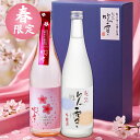 【母の日】季節限定 日本酒 飲み比べセット 720ml×2本 春 春ボトル 送料無料 辛口 酒 お酒 日本酒 父の日 セット 地酒 プレゼント ギフト 贈答 贈り物 お礼 お祝い 内祝い お返し お父さん 誕生日 越路吹雪 新潟 高野酒造
