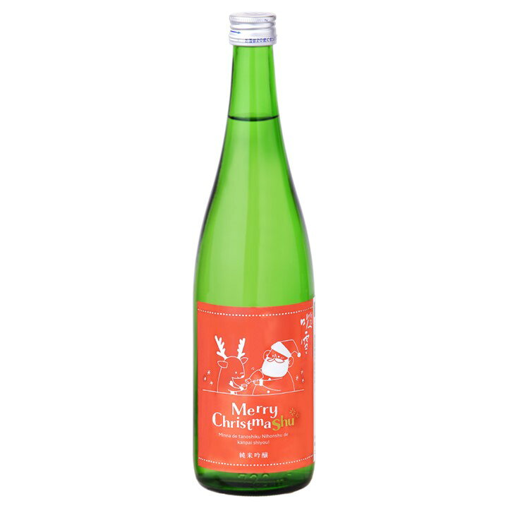 楽天市場】日本酒 メリークリスマ酒 純米吟醸酒 越路吹雪 720ml 限定品 