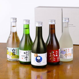 父の日 お父さんありがとう 感謝ラベル 純米大吟醸入り 日本酒 飲み比べセット 300ml×5本 送料無料 あす楽 ギフト 酒 お酒 日本酒 辛口 飲み比べセット ミニ 小瓶 2合瓶 贈答 贈り物 お礼 お祝い 内祝い お返し 誕生日 プレゼント 父親 義父 パパ 夫 蔵元直送 新潟 高野酒造