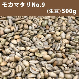コーヒー 生豆 モカマタリ No.9 500g 【送料無料/メール便】