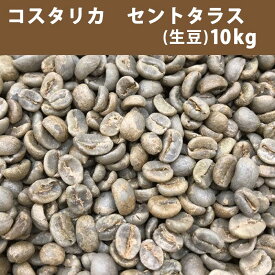 コーヒー 生豆 コスタリカ セントタラス 10kg(5kg×2) 【同梱不可】【送料無料(一部地域を除く)】