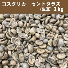 コーヒー 生豆 コスタリカ セントタラス 2kg【送料無料(一部地域を除く)】