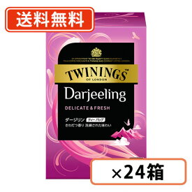 【送料無料(一部地域を除く）】トワイニング ダージリン ティーバッグ 20袋×24箱 紅茶 TWINING