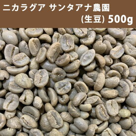 【送料無料】メール便 コーヒー 生豆 ニカラグア サンタアナ農園500g【同梱不可】