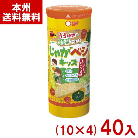 ブルボン 45g じゃがベジキッズ やさしいコンソメ味 (10×4)40入 (野菜 ポテトチップス スナック お菓子 おやつ 景品) (Y12) (本州送料無料)