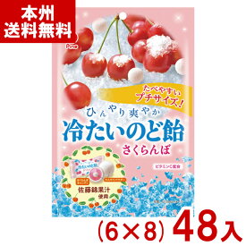 パイン 60g 冷たいのど飴さくらんぼ (6×8)48入 (期間限定 のどあめ のどケア 飴 キャンディ 個包装 お菓子 お菓子 景品) (ケース販売)(Y12) (本州送料無料)
