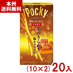 江崎グリコ 冬のきらめきポッキー (10×2)20入 (期間限定 お菓子 おやつ 景品 販促品 まとめ買い) (Y80) (本州送料無料)