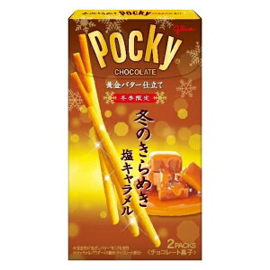 江崎グリコ 冬のきらめきポッキー 2袋×10入 (期間限定 チョコレート お菓子 おやつ 販促品 イベント 景品 ノベルティ)