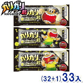 赤城乳業 ガリガリ君 エナジードリンク味 (32+1)33入 (アイス 氷菓) (冷凍) (本州一部冷凍送料無料)