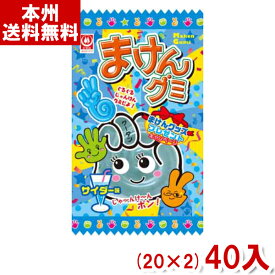 杉本屋 15g まけんグミ サイダー (20×2)40入 (駄菓子 お菓子) (Y80) (本州送料無料)
