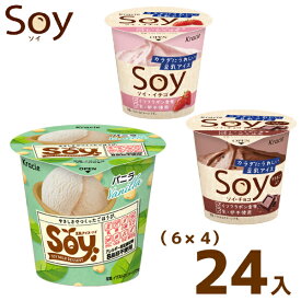 クラシエ SOY(6×4)24入 (ソイ 豆乳 アイス アイスクリーム 熨斗対応 母の日 父の日)(冷凍) (4つ選んで、本州一部冷凍送料無料)