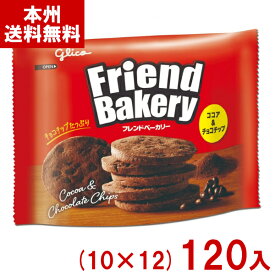 江崎グリコ 48g フレンドベーカリー ココア＆チョコチップ (10×12)120入 (お菓子 景品) (ケース販売)(Y14) (本州送料無料)