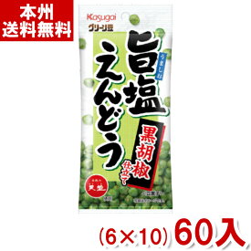 春日井 40g スリムグリーン豆 旨塩えんどう (6×10)60入 (エンドウ豆 スナック おつまみ お菓子) (Y10)(ケース販売) (本州送料無料)