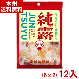 味覚糖 120g 純露 じゅんつゆ (6×2)12入 (飴 お菓子) (Y80) (本州送料無料)