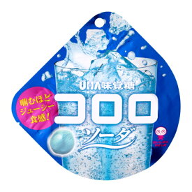 味覚糖 コロロ ソーダ 40g×6入 (ソーダ グミ お菓子 おやつ 景品 販促品 まとめ買い)