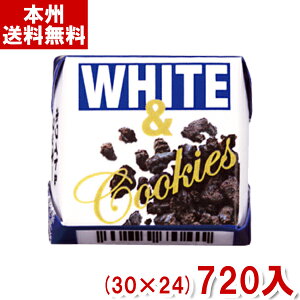 チロルチョコ ホワイト&クッキー (30×24)720入 (駄菓子 チョコレート) (ケース販売)(Y80) (本州送料無料)