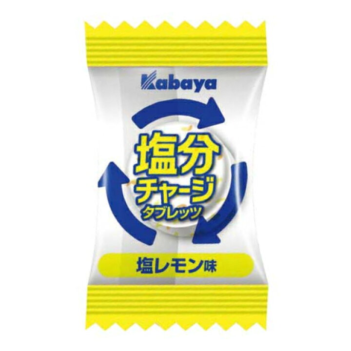 楽天市場】カバヤ 塩分チャージタブレッツ 塩レモン 81g×4袋 (ポイント 