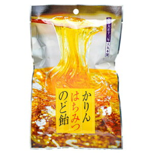 (賞味期限2025.12月末) 大丸本舗 かりんはちみつのど飴 80g×10入 (最短当日出荷) (アウトレット 訳あり お菓子 見切り品 セール のどあめ キャンディ まとめ買い)*