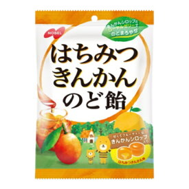 ノーベル はちみつきんかんのど飴 110g×6入 (キャンディ あめ 飴 のどケア お菓子 おやつ 景品 まとめ買い)