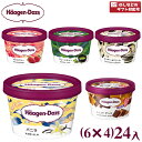 ハーゲンダッツ ミニカップ (6×4)24入 (アイス ギフト 熨斗対応 母の日 父の日 お中元 お歳暮)(冷凍) (4つ選んで、本州一部冷凍送料無料)