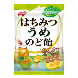 ノーベル はちみつうめのど飴 110g×6入 (はちみつ 梅 キャンディ のどあめ お菓子 まとめ買い)