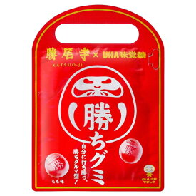 味覚糖 勝ちグミ もも味 25g×10袋入 (最短当日出荷) (合格祈願 受験生応援 必勝 勝尾寺 だるま 数量限定 お菓子 まとめ買い) (レ)*