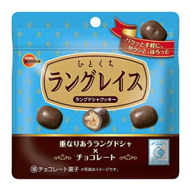 ブルボン ひとくちラングレイス 47g×10袋入 (チョコレート ラングドシャ クッキー お菓子 イベント 景品 ばらまき まとめ買い)