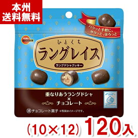 ブルボン 47g ひとくちラングレイス (10×12)120入 (チョコレート ラングドシャ クッキー お菓子 景品) (ケース販売)(Y12) (本州送料無料)