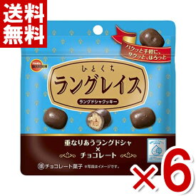 ブルボン ひとくちラングレイス 47g×6袋 (チョコ お菓子) (ポイント消化) (np-3) (メール便全国送料無料)