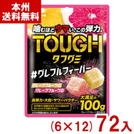 カバヤ 100g タフグミ グレフルフィーバー (6×12)72入 (ハードグミ グミ お菓子 おやつ まとめ買い) (ケース販売)(Y12) (本州送料無料)