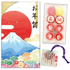 大丸本舗 お年賀キャンディ 2026 50入 (お正月 年始 ご挨拶 午年 馬柄 縁起 ご縁 メッセージ) (レ) (本州送料無料)