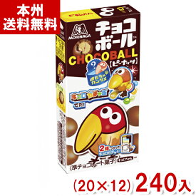森永 28g チョコボール ピーナッツ (20×12)240入 (Y10) (ケース販売) (本州送料無料)