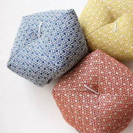 【くつろぎ時間に】おじゃみ座布団 AYATORI 洛中高岡屋｜全3色／M・Lサイズ展開｜京都職人の手仕立て／日本製／おしゃれ 和風 クッション｜和室・洋室・リビング兼用のフロアクッション｜日本の職人技が光る贈り物／誕生日・新築祝い・敬老の日ギフトにおすすめ