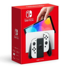 【新品・店舗印あり】Nintendo Switch有機ELモデルJoy-Con(L)/(R)ホワイト HEG-S-KAAAA