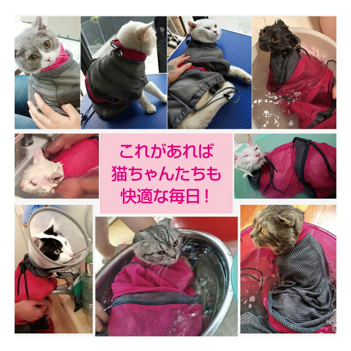 楽天市場】猫用 グルーミングバッグ 猫 ペット 入浴 爪切り シャンプー 耳掃除 メッシュ ネット cat-net : TK-JIANG 楽天市場】猫用 グルーミングバッグ 猫 ペット 入浴 爪切り シャンプー 耳掃除 メッシュ ネット cat-net : TK-JIANG