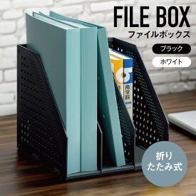 A4 ファイルボックス 折りたたみ式 伸縮 書類立て ブックスタンド マガジンホルダー 省スペース 4段棚 事務用品 収納用品 ブックラック 卓上 子供部屋 机上 ブックエンド おしゃれ シンプル デザイン 入園グッズ オフィス用 file-box02