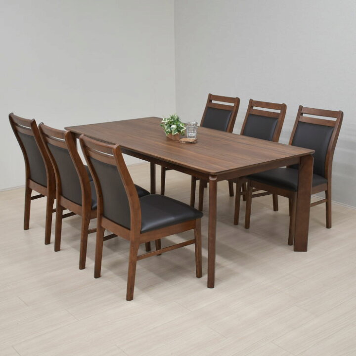 楽天市場】ダイニングテーブルセット 7点セット 幅180cm kurea180-7 